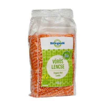 Vöröslencse BIO 500g Biorganik