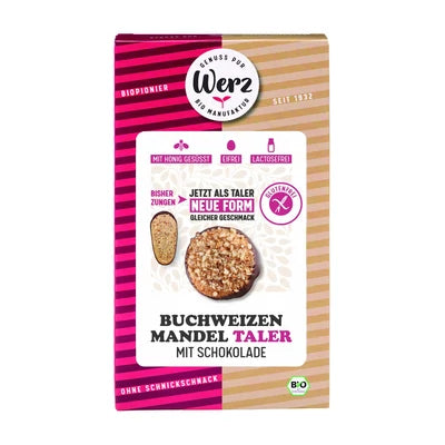 Hajdinás-mandulás tallérok BIO 150g Werz