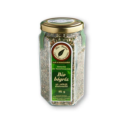 Bógríz só nélk. (üveges) BIO 115g Berta