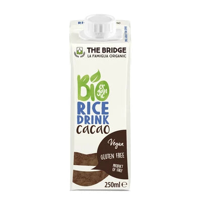 Rizsital kakaós BIO 250ml The Bridge