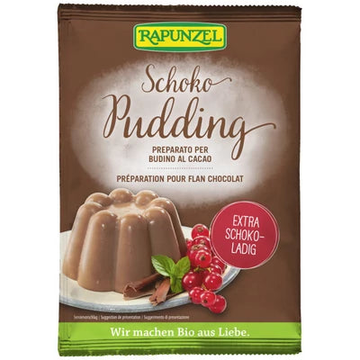 Pudingpor csokoládés BIO 43g Rapunzel