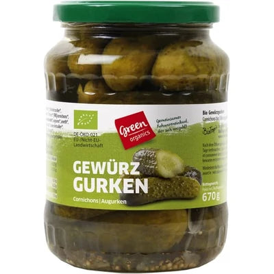 Csemege uborka édes-savanyú BIO 670g